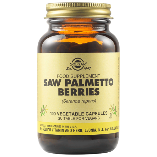 SAW PALMETTO BERRIES от Solgar - 100 vegetable capsules